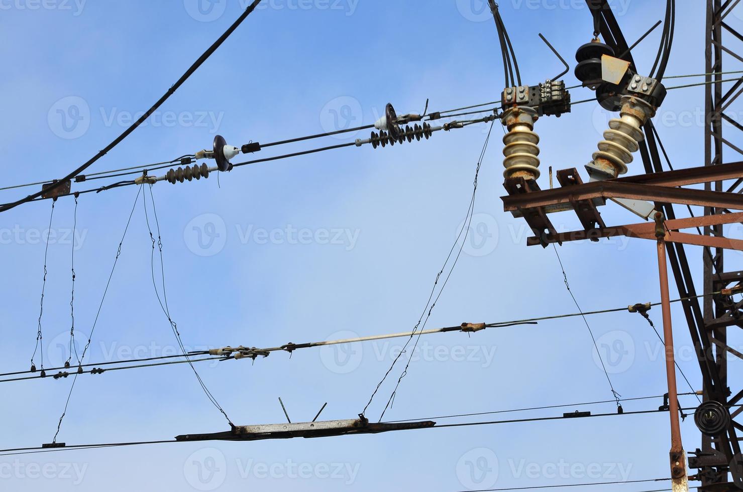 Some details from a high voltage post photo