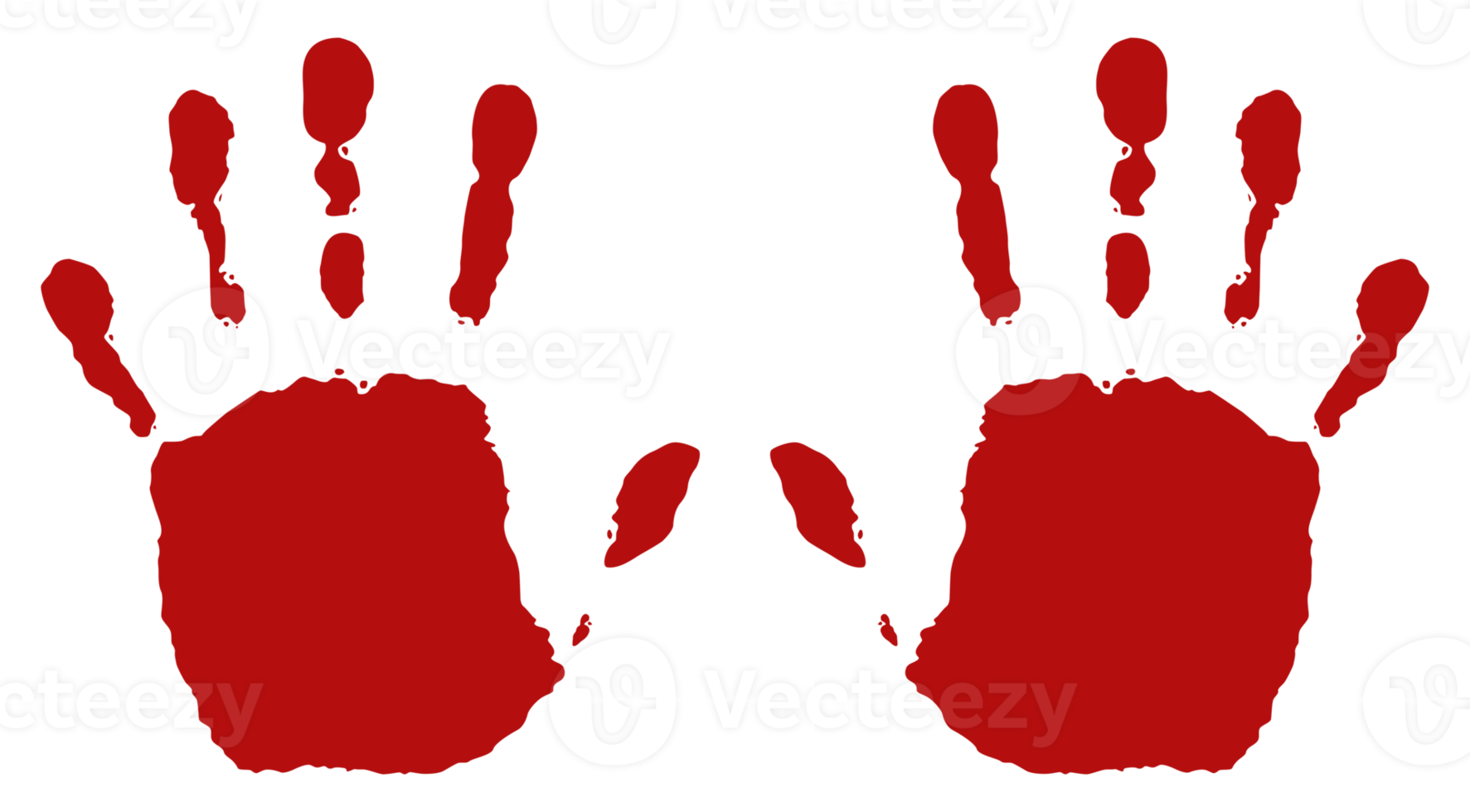 Handprint Silhouette Illustration. Hand Palm Silhouette for Logo, Pictogram Apps, Website, and or Graphic Design Element. Format PNG