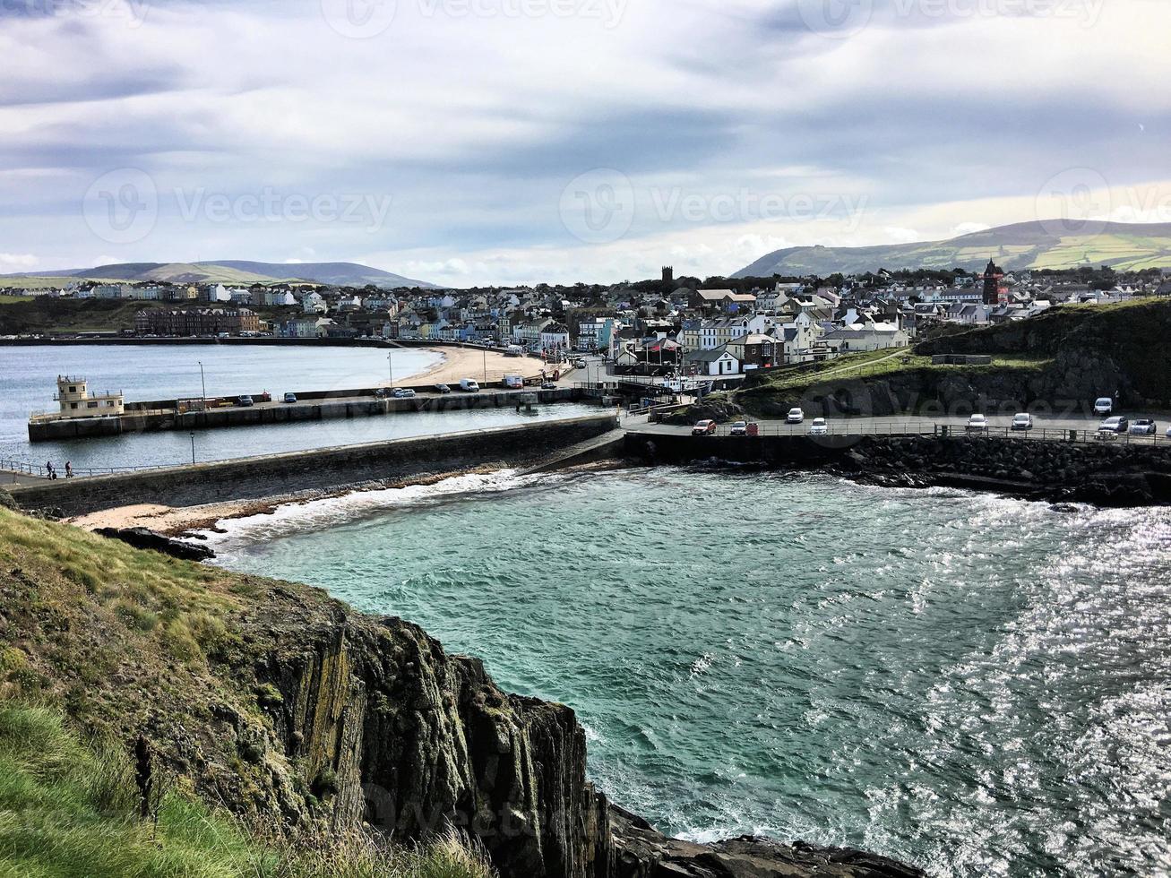 A view of the Isle of Man in the summer photo