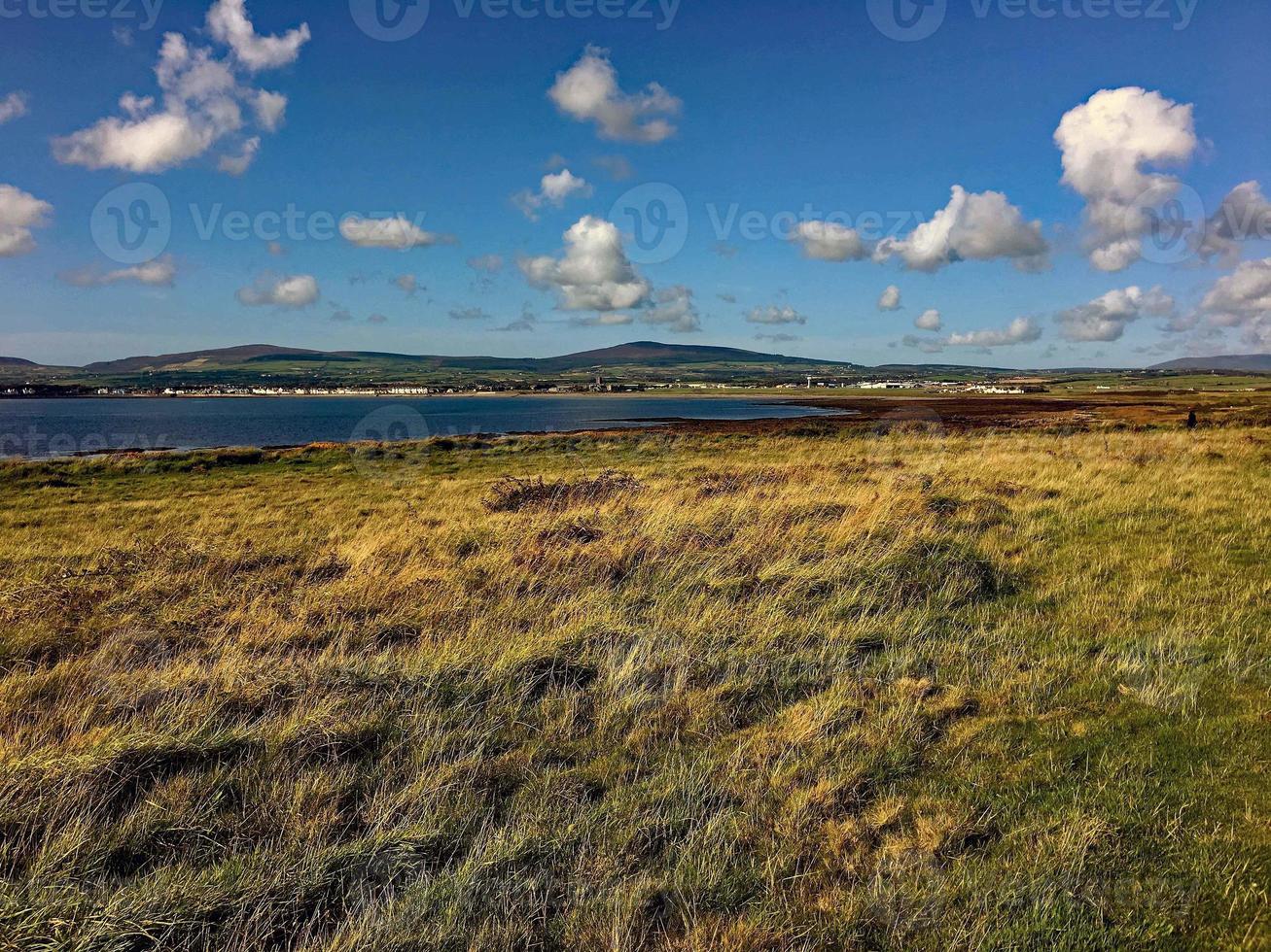 A view of the Isle of Man in the summer photo