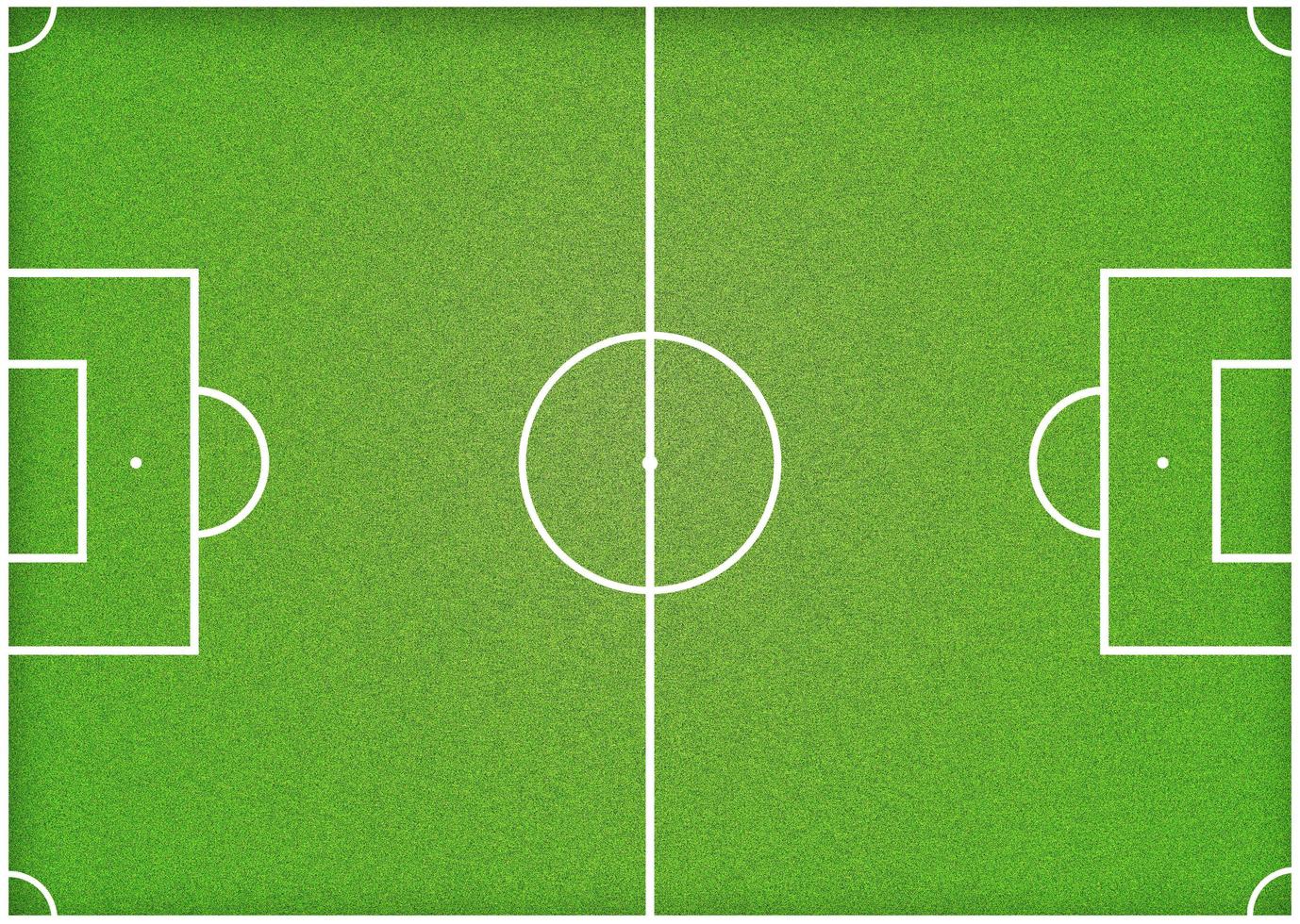 Soccer or football grass field photo