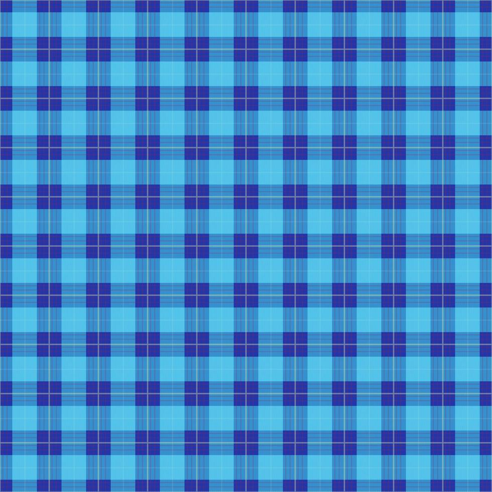 Blue abstract seamless tartan texture photo