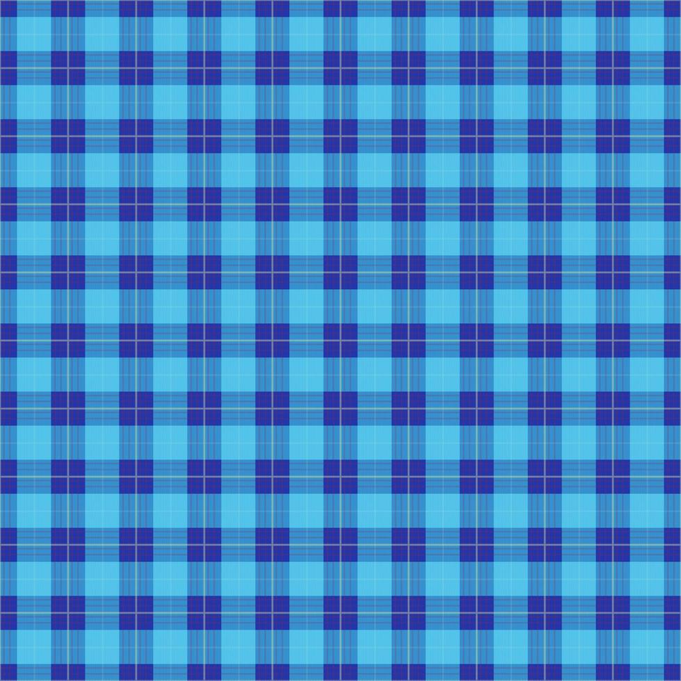 Blue abstract seamless tartan texture photo