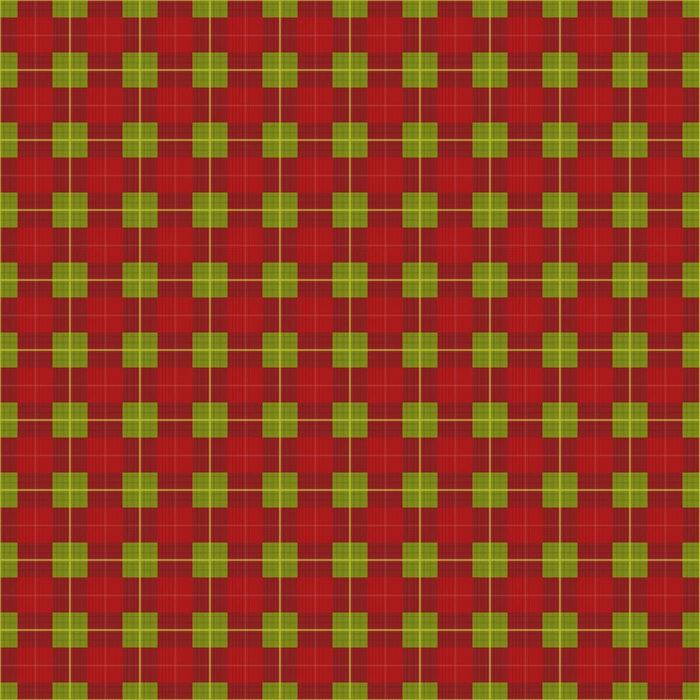 Red abstract seamless tartan texture photo