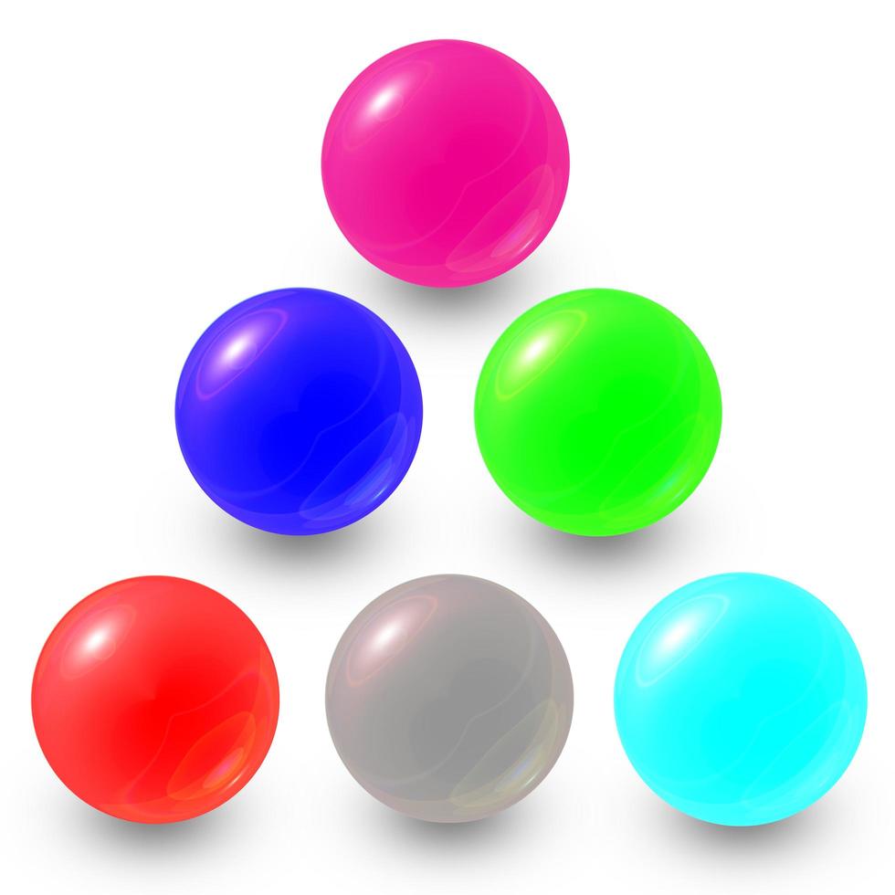 Marble ball on white background 13250921 Stock Photo at Vecteezy