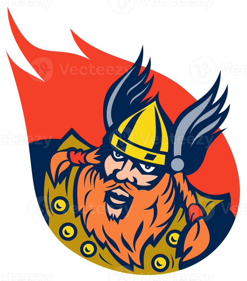 viking warrior or norse god png