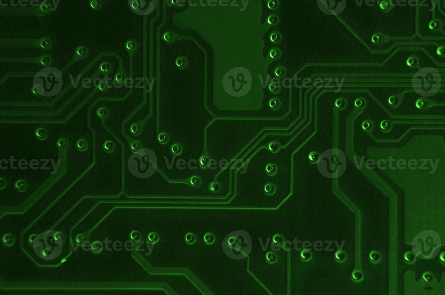 Macro of circuit board photo