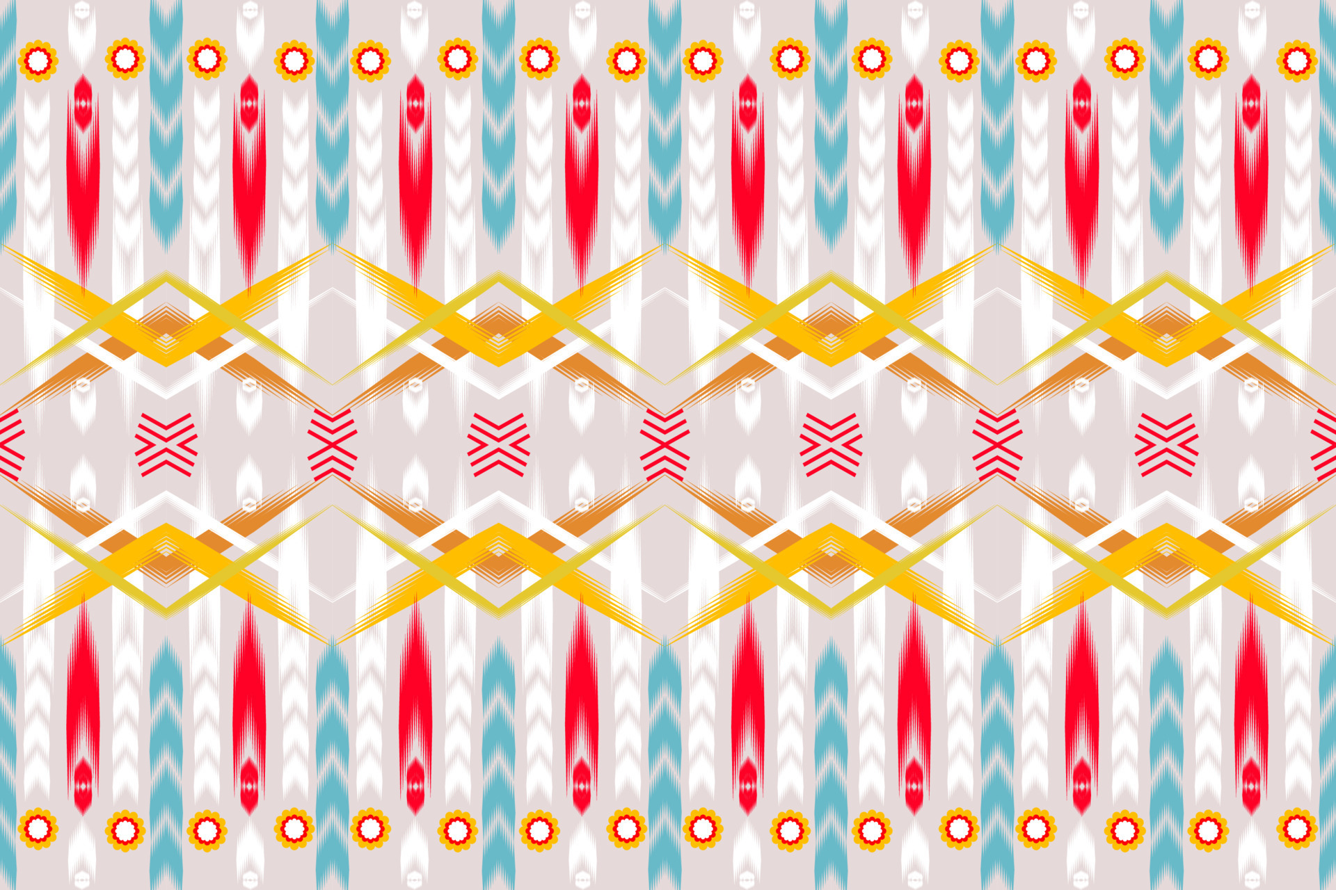 Traditional ethnic geometric fabric seamless pattern 13257147 Vector ...