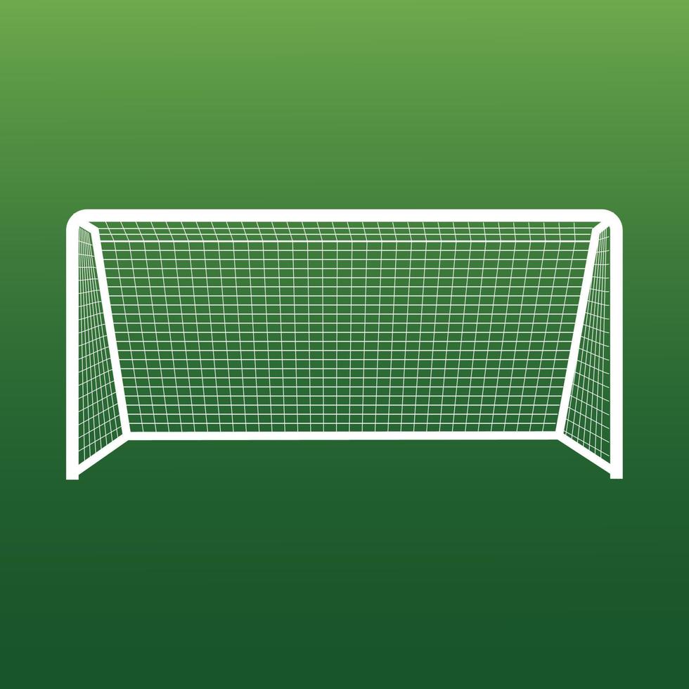 Goal post vector illustration