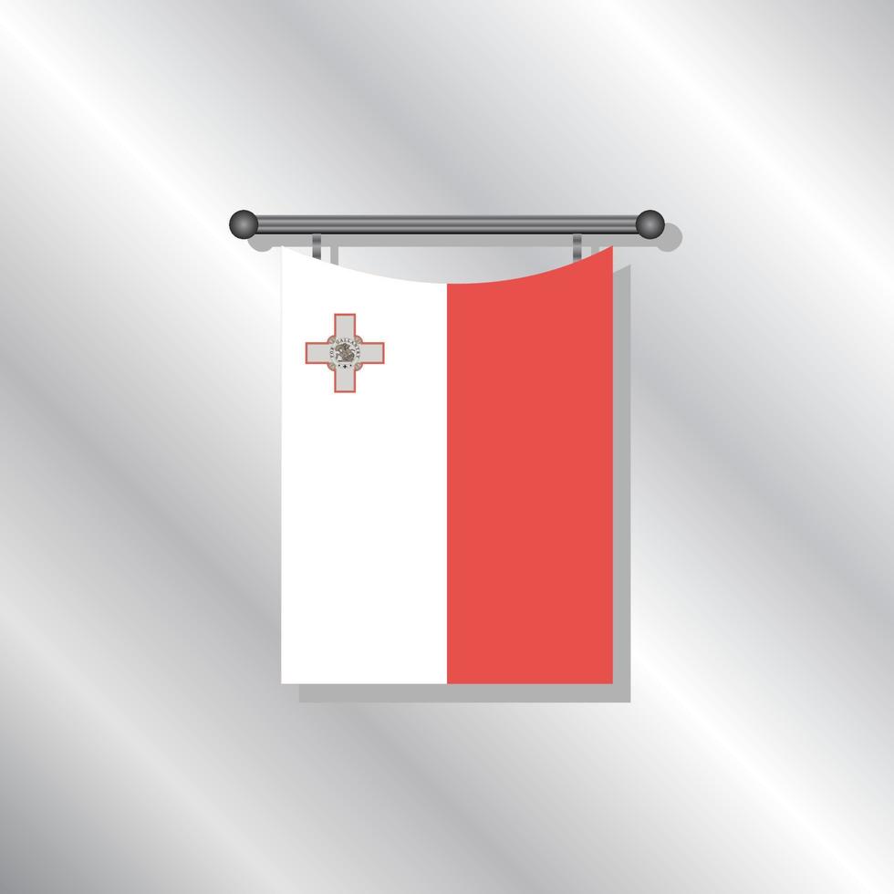 ilustración de la plantilla de la bandera de curazao vector