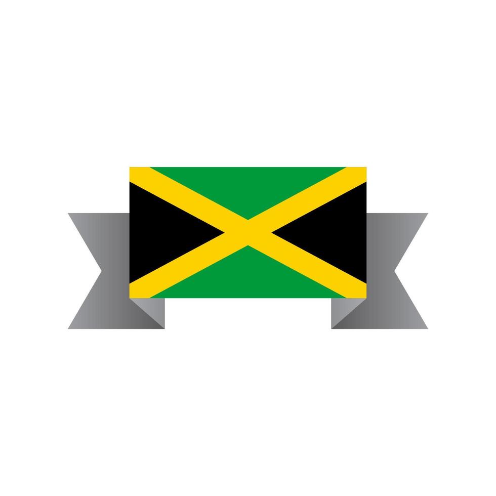Illustration of Jamaica flag Template 13258314 Vector Art at Vecteezy