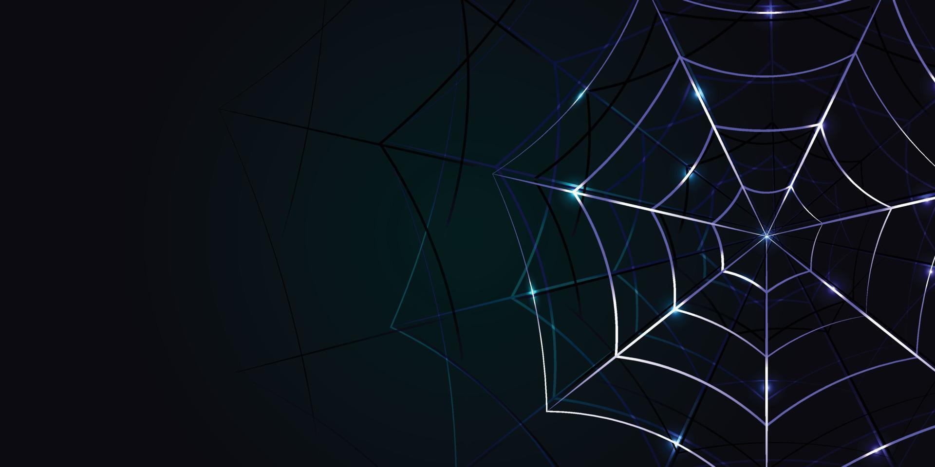 spider webs background blue style with shadow, use of background, wallpaper, presentation, etc. vector