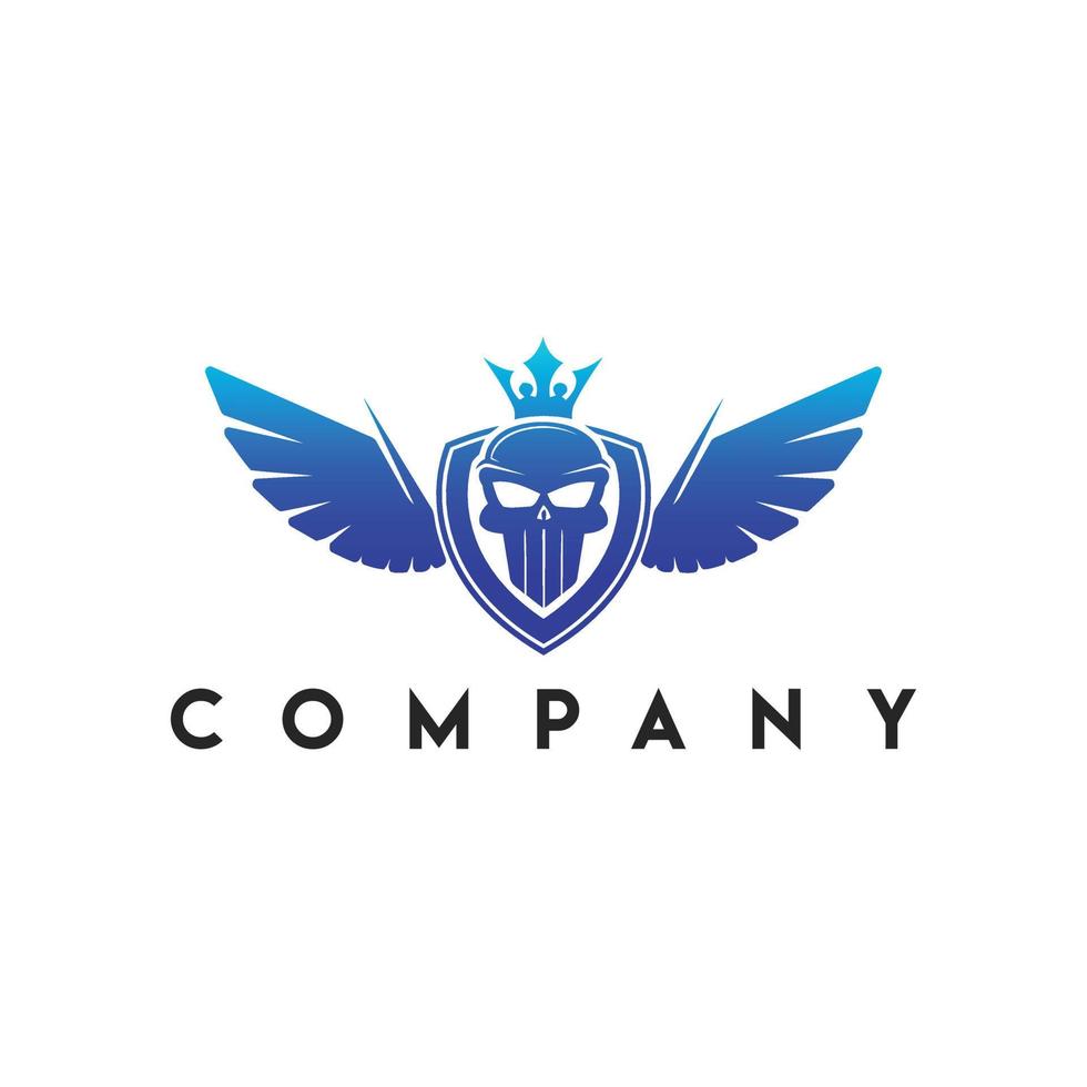 King Dark Logo, Poseidon nepture logo icon, tritont trident crown logo vector
