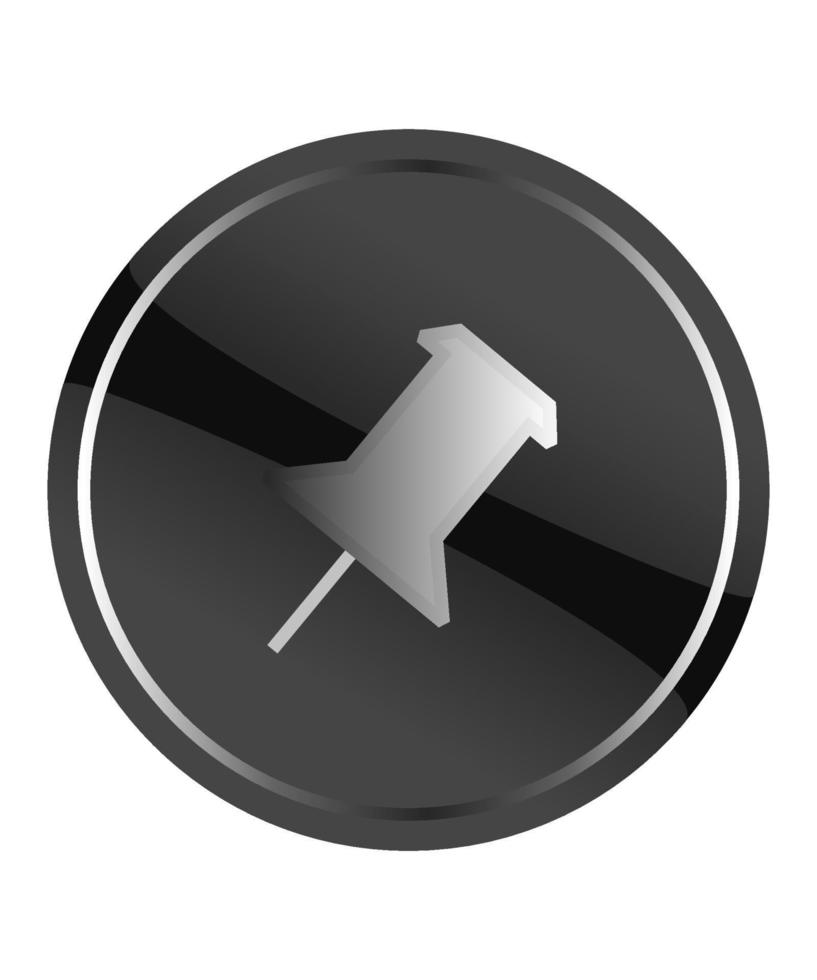 Pin Location Icon vector