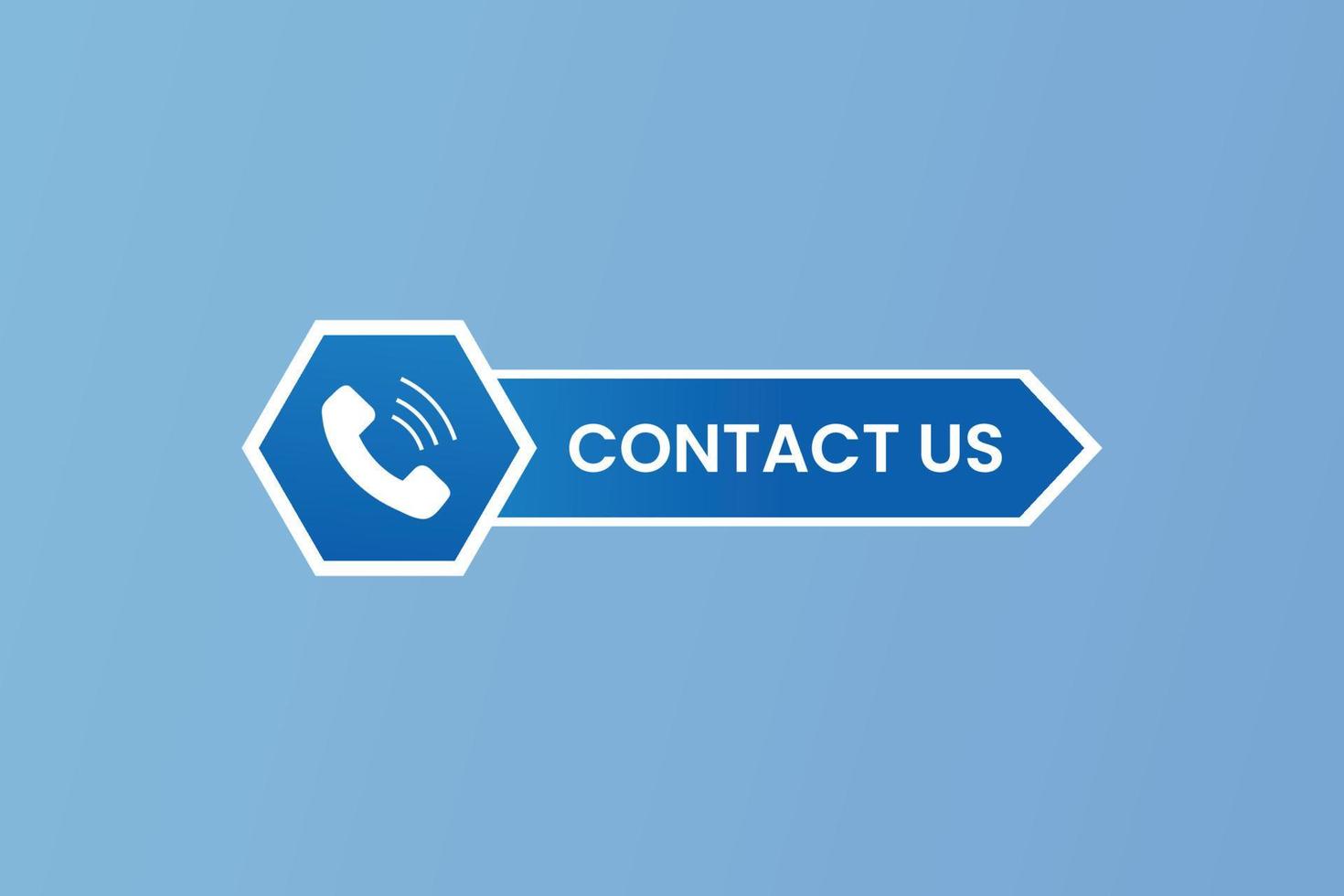 Call us button vector element