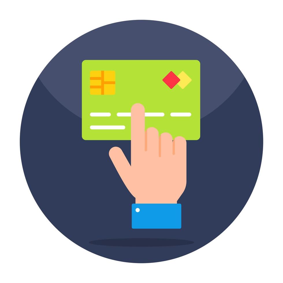 Premium download icon of atm card vector