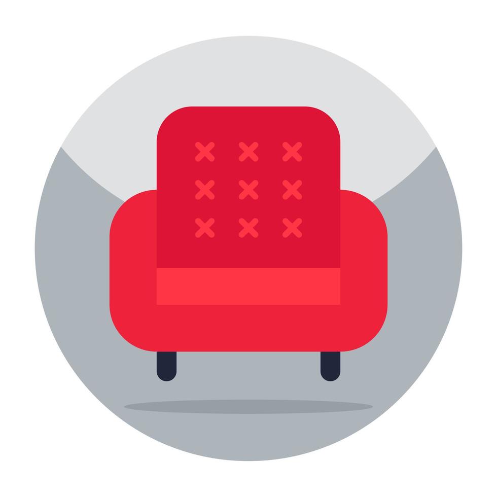 Modern design icon of sofa vector