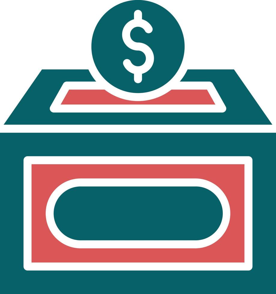 Donation Icon Style vector