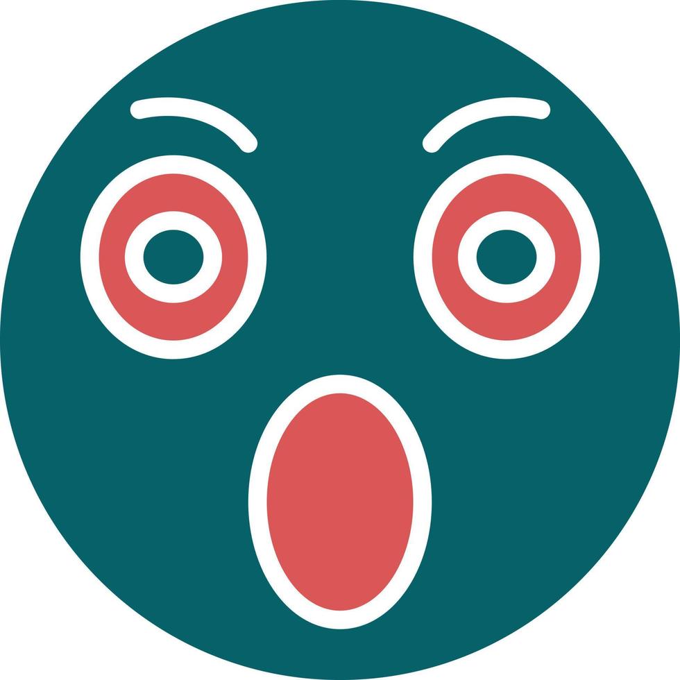 Surprised Icon Style vector