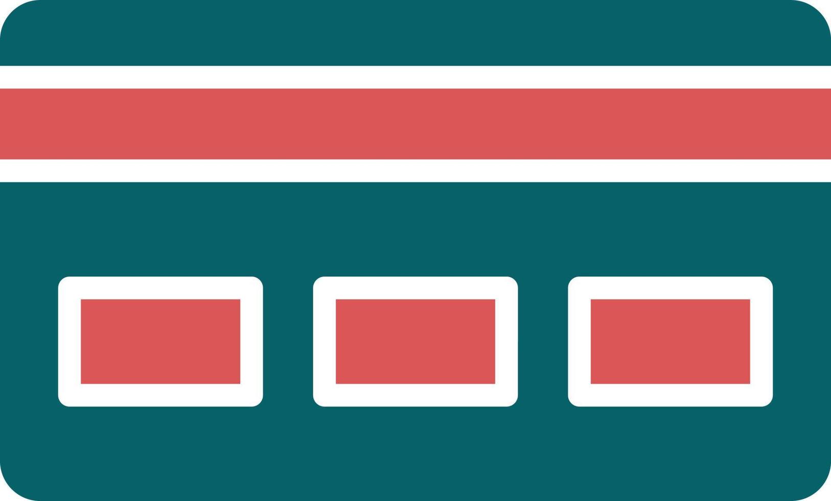 Credit Card Icon Style vector