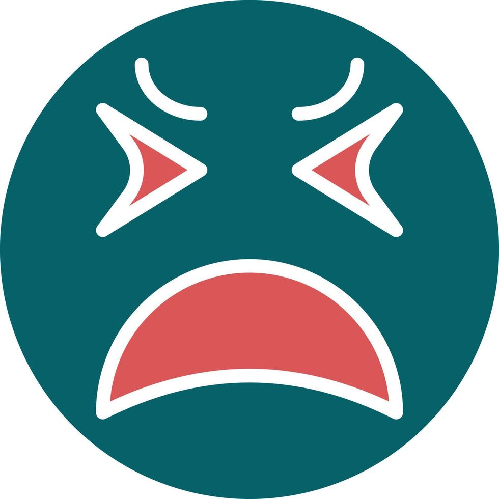 Upset Icon Style vector