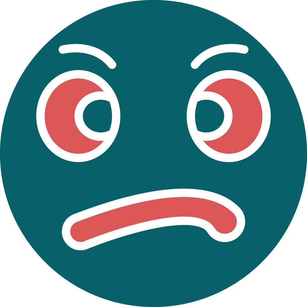 Suspicious Icon Style vector