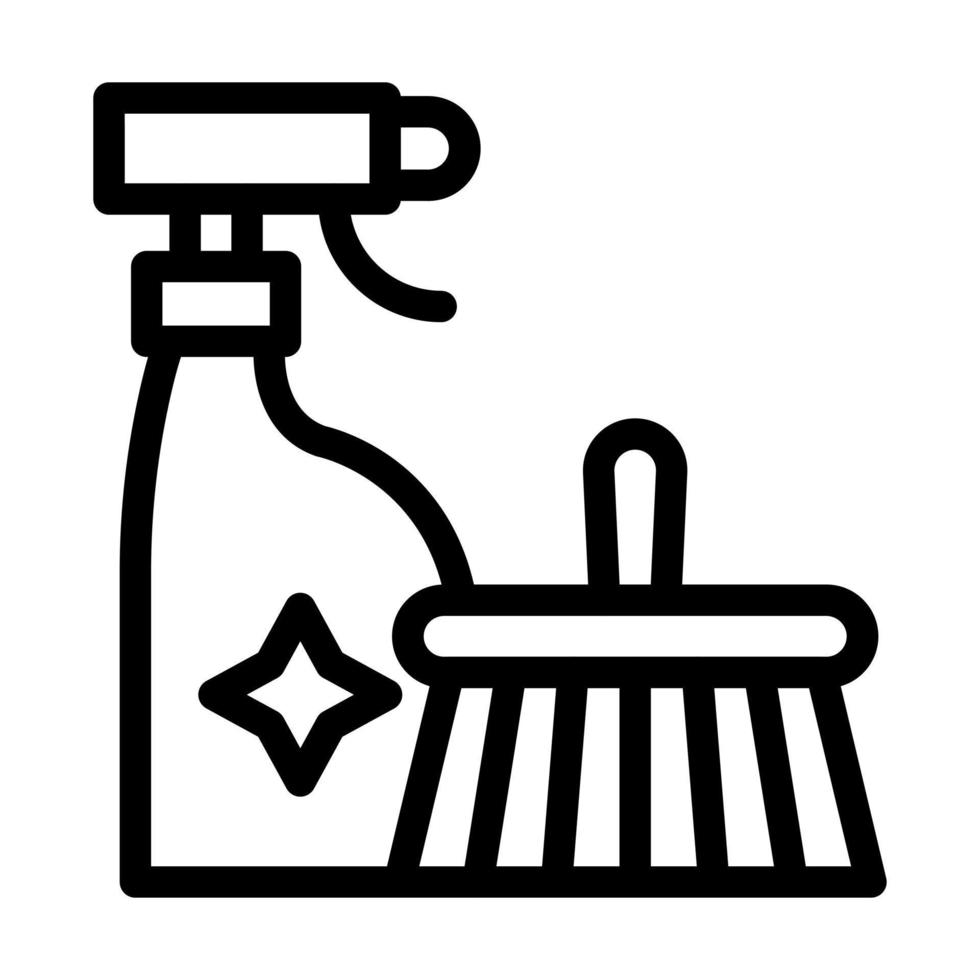 diseño de icono de productos de limpieza vector
