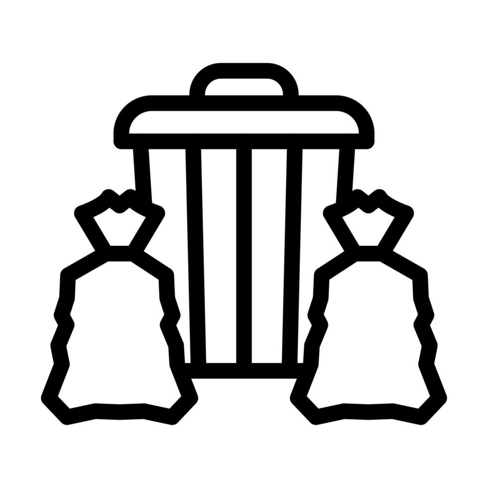 Garbage Icon Design vector
