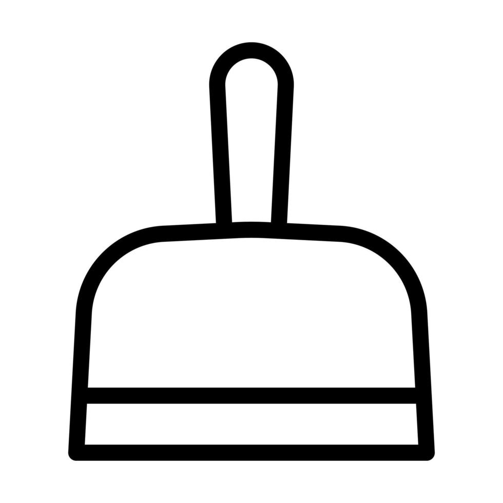 Dustpan Icon Design vector