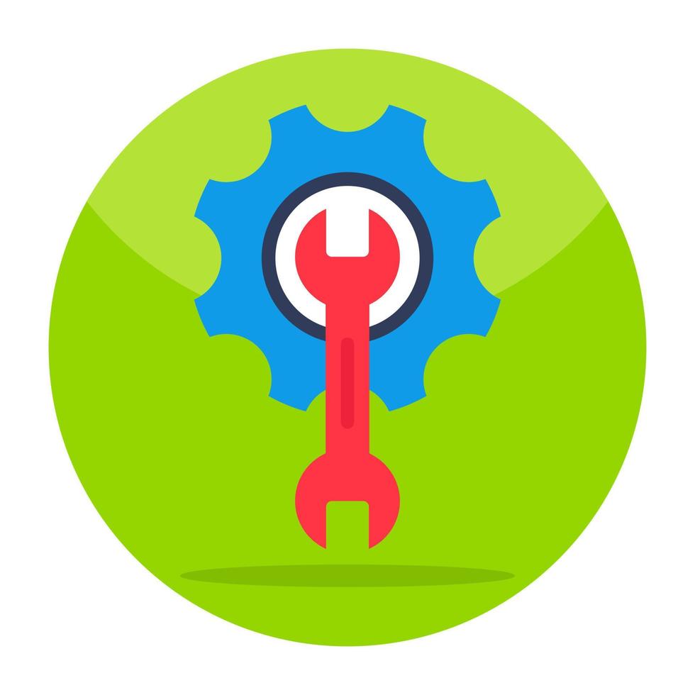 Modern design icon of technical tools vector