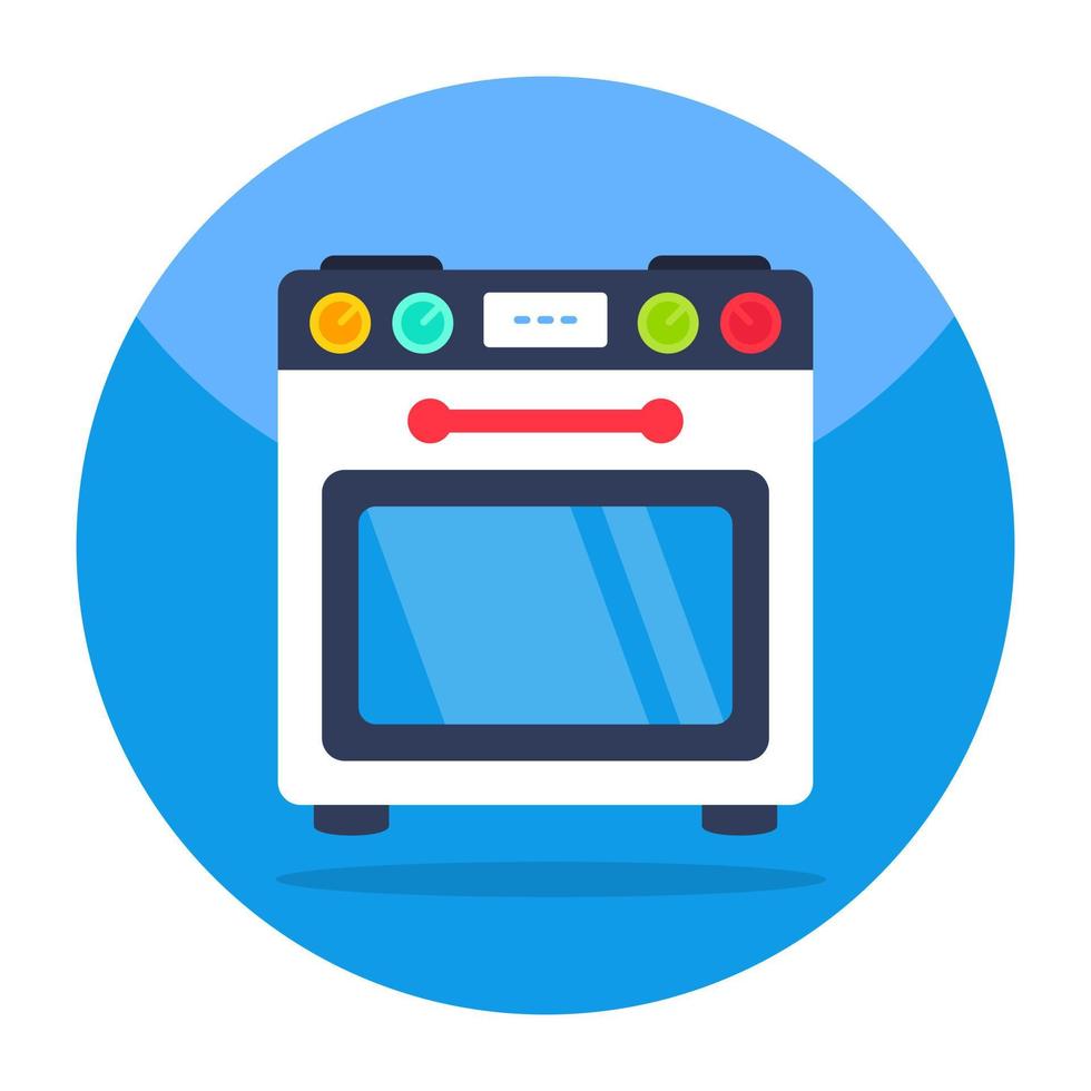 Premium download icon of cooking range vector