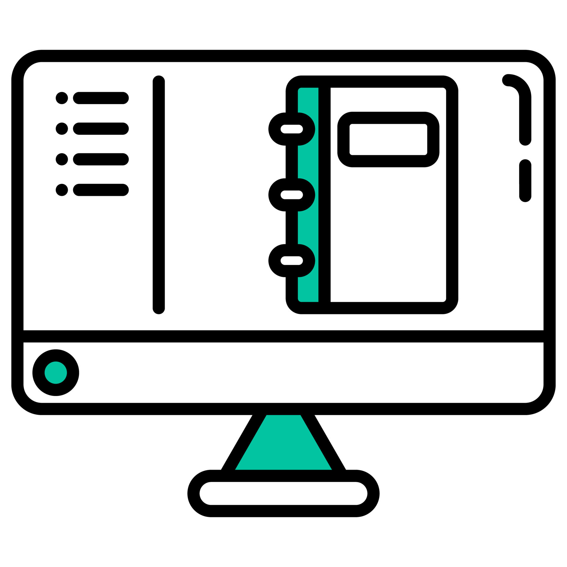 library book catalog, catalog through computer system 13260011 Vector ...