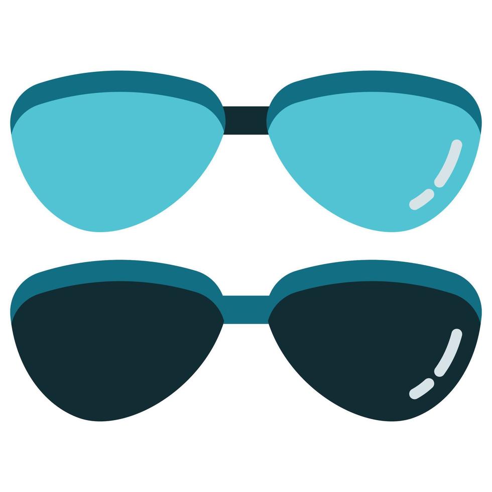 sunglasses as a fashion model vector