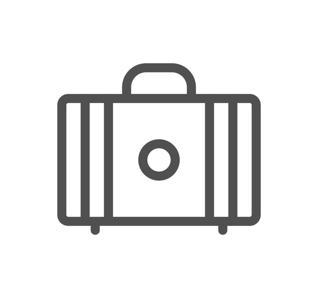 Airport icon outline and linear vector. vector