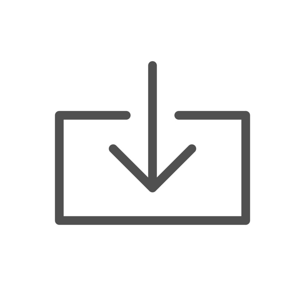 Interface icon outline and linear vector. vector
