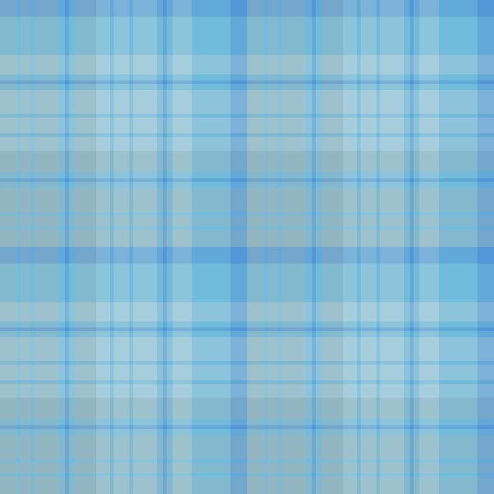 Seamless pattern in interesting creative blue colors for plaid, fabric, textile, clothes, tablecloth and other things. Vector image.