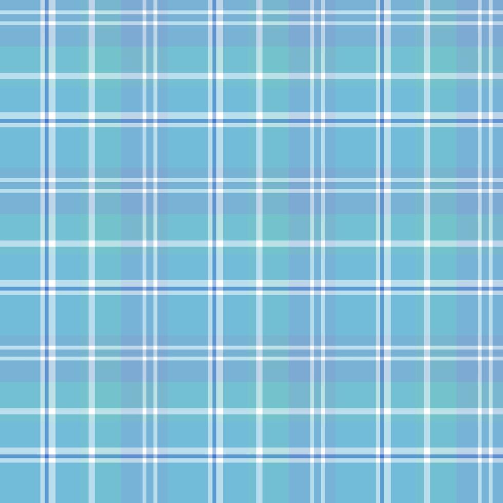 Seamless pattern in interesting cute blue and white colors for plaid, fabric, textile, clothes, tablecloth and other things. Vector image.