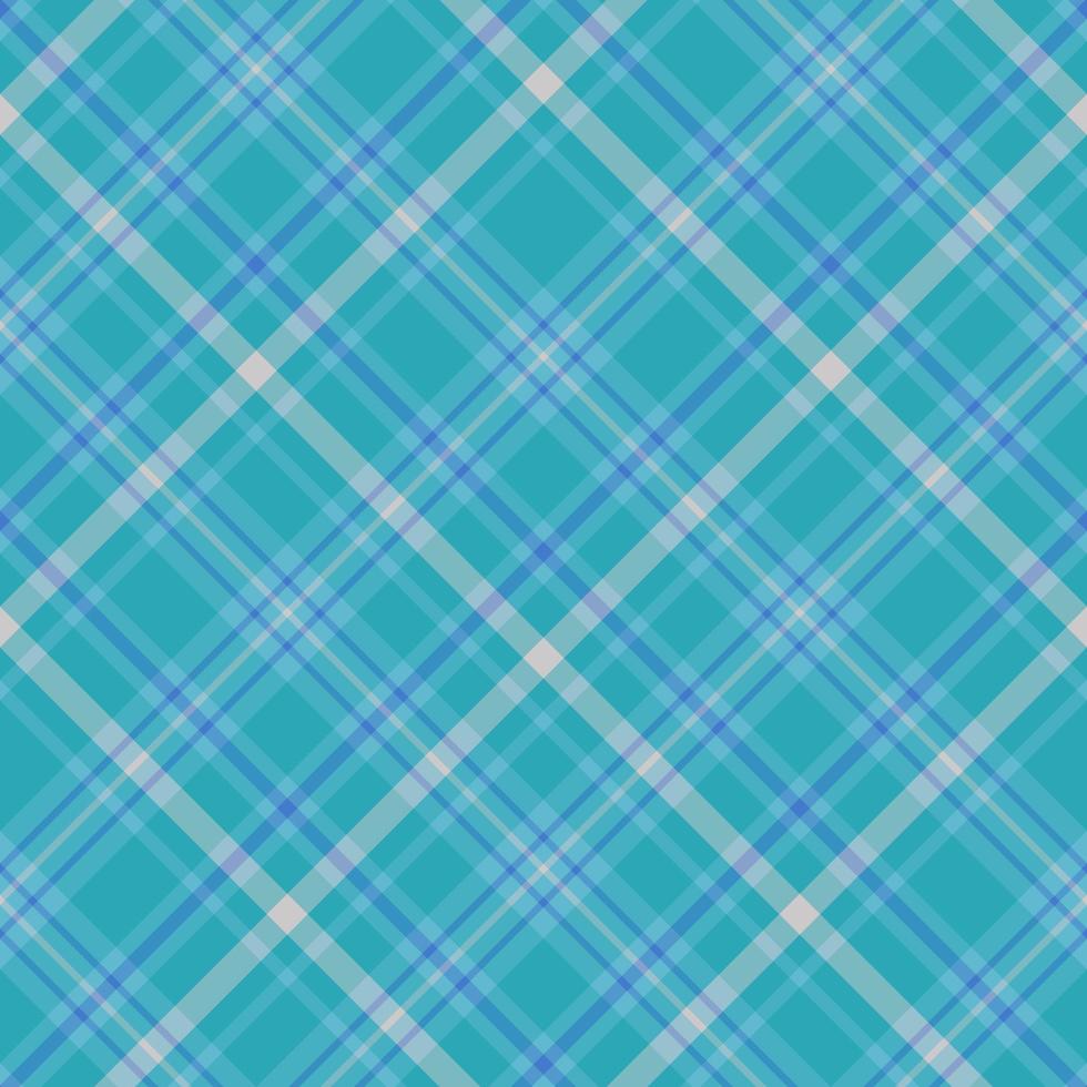 Seamless pattern in interesting water blue and grey colors for plaid, fabric, textile, clothes, tablecloth and other things. Vector image. 2