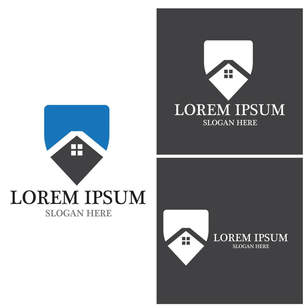 House Logo Home Real Estate Business  Home  building vector