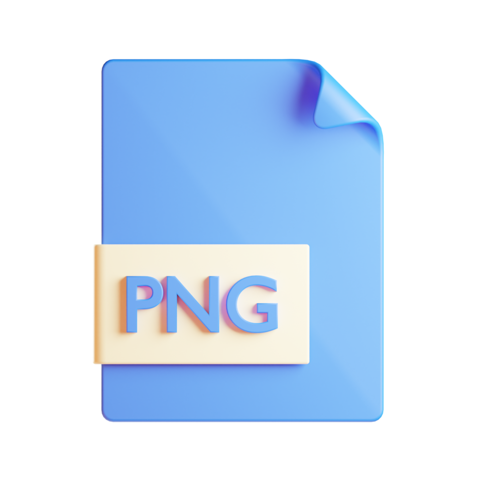 Png File 3d Illustration