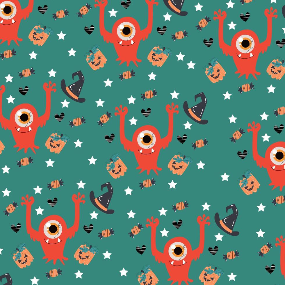 Collection of minimal Halloween patterns for wallpapers vector