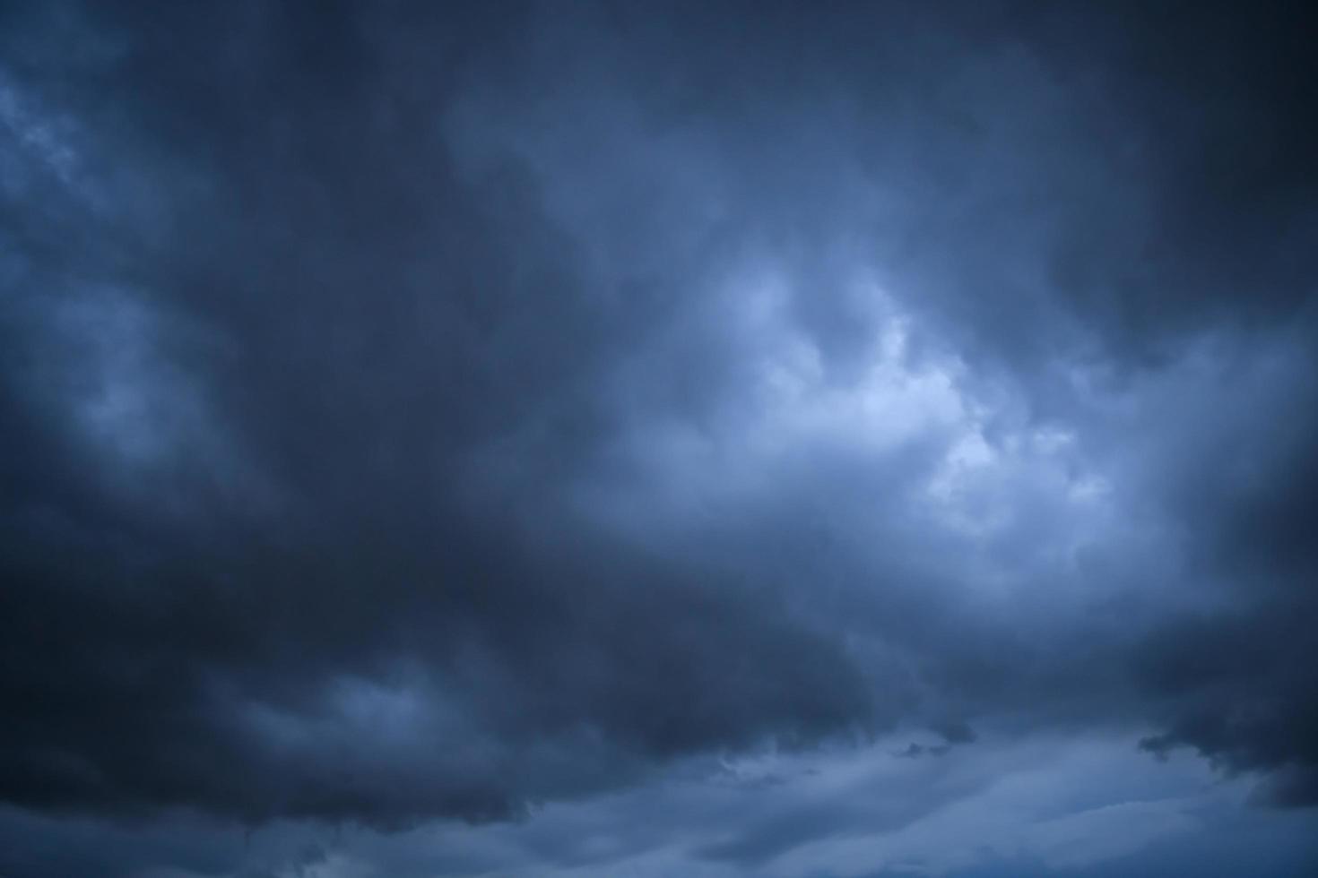 Storm clouds floating in a rainy day with natural light. Cloudscape scenery, overcast weather. White and grey clouds scenic nature environment background photo