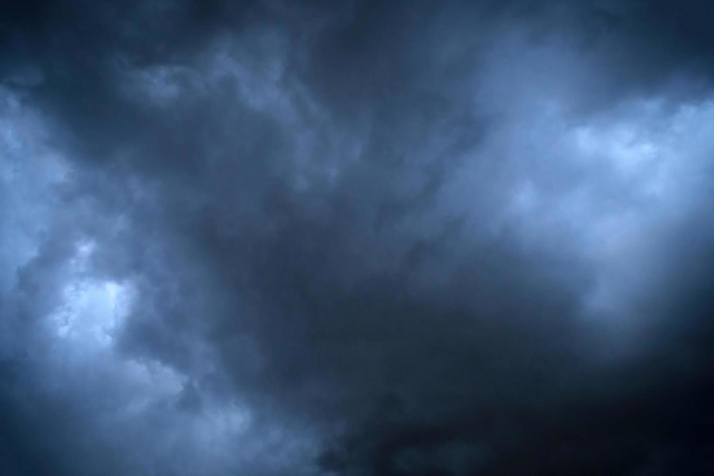 Storm clouds floating in a rainy day with natural light. Cloudscape scenery, overcast weather. White and grey clouds scenic nature environment background photo