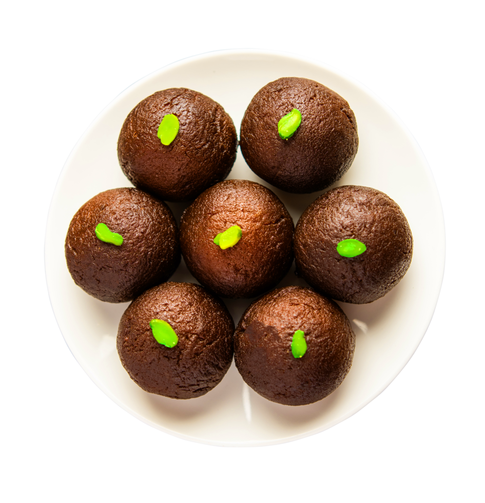 gulab jamun noir png