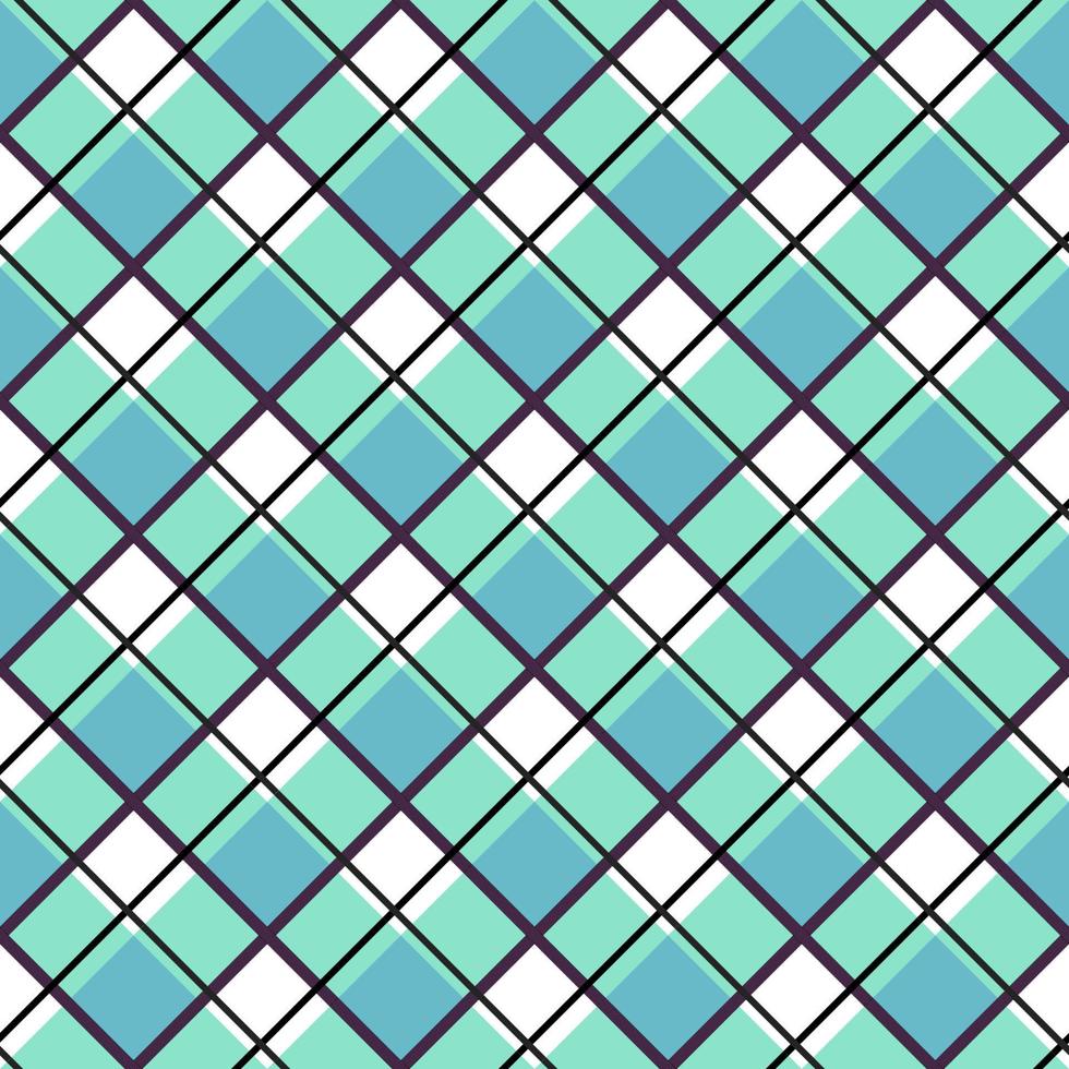 Seamless plaid fabric For shirts, blankets, tablecloths, covers or other fashion items. Daily life and home textile printing vector