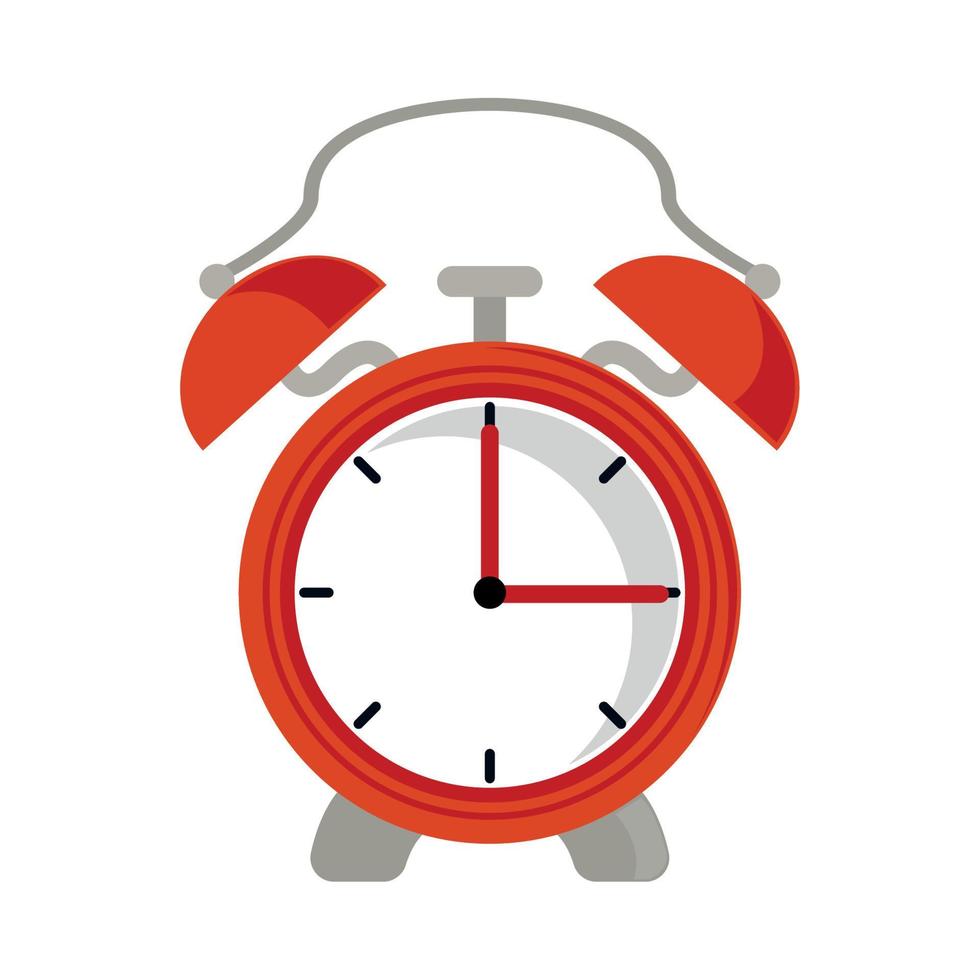 alarm clock time vector