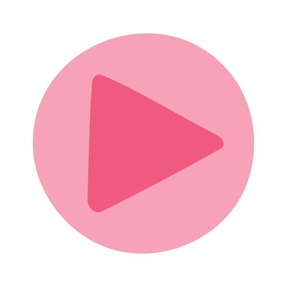 online training, video player button education and courses learning digital vector