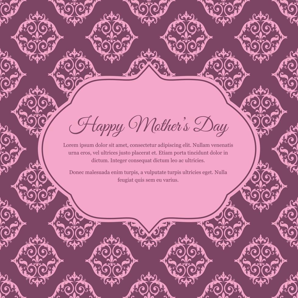 Happy Mother's day design vector