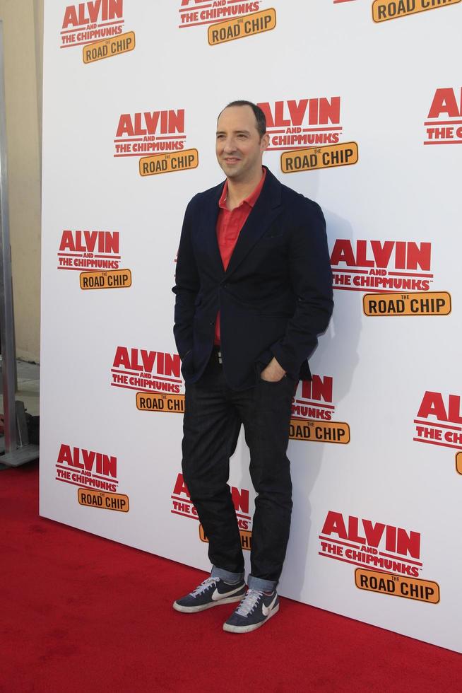 LOS ANGELES - DEC 12 - Tony Hale at the Alvin And The Chipmunks - The Road Chip Los Angeles Premiere at the Zanuck Theater, 20th Century Fox Lot on December 12, 2015 in Los Angeles, CA photo