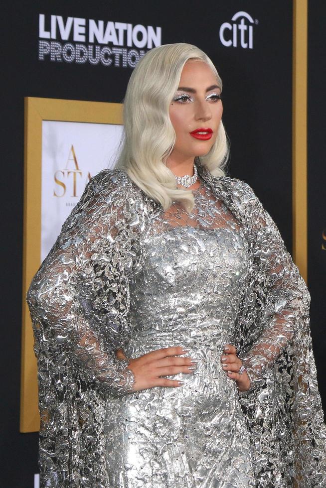 LOS ANGELES - SEP 24   Lady Gaga at the  A Star is Born  LA Premiere at the Shrine Auditorium on September 24, 2018 in Los Angeles, CA photo